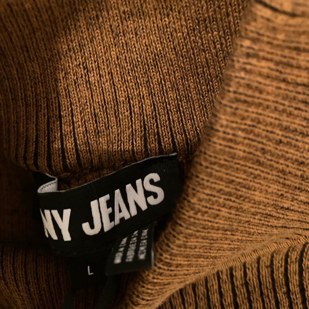 DKNY Jeans Brown and Black Striped Knit Set - Picture 8 of 10